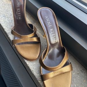 Anne Klein Gold Sandal